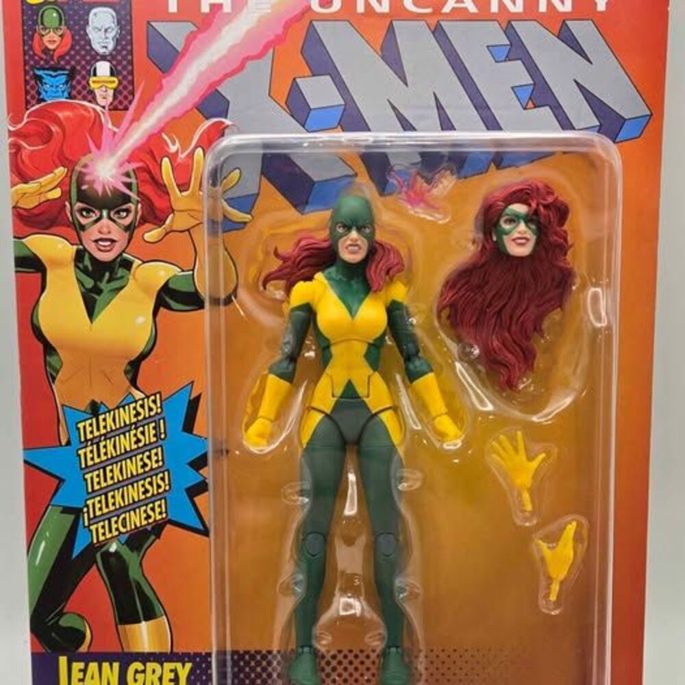 Marvel Legends Jean Grey X-Factor Retro Uncanny XMen Hasbro NIB